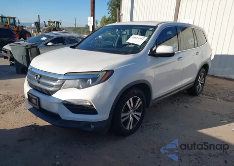 2017 Honda Pilot Ex-L из США, поврежденный, VIN 5FNYF5H52HB045498